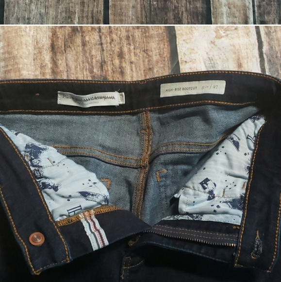 Anthropologie Pilcro and the letterpress high rise boot cut jeans NWOT - Picture 7 of 8